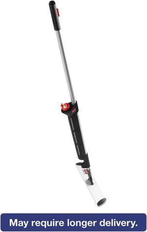Rubbermaid Commercial Pulse Executive Spray Mop System Black/Silver Handle 55.4"