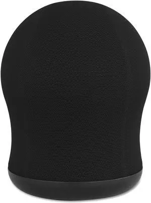 Zenergy Swivel Ball Chair, 17 1/2" Diameter X 23" High, Black Mesh