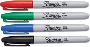 Fine Tip Permanent Marker, Assortment, 36/pack