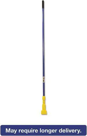 Rubbermaid Commercial Gripper Fiberglass Mop Handle 60" Blue/Yellow H246BLU