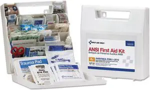 ANSI Class A+ First Aid Kit for 50 People, 183 Pieces FAO90639