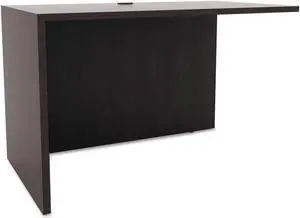 Alera Valencia Series Reversible Return/Bridge Shell 42w x 23 5/8d Espresso