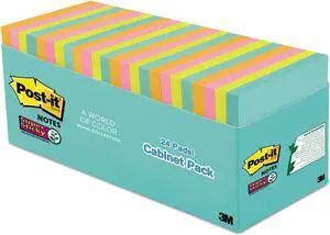 Post-it Miami Super Sticky Notes Cabinet Pack