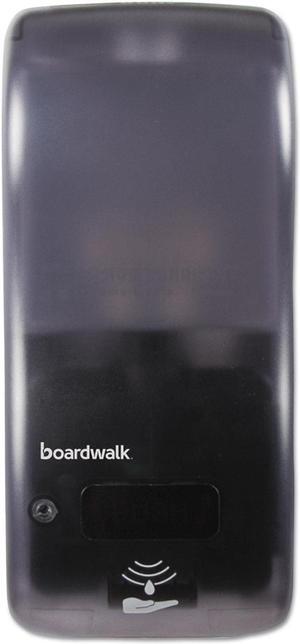 Rely Hybrid Liquid Soap & Hand Sanitizer Dispenser, 900ml, Black, 12"x5.5"x4"