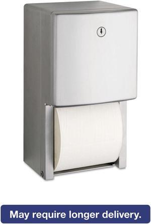 Bobrick ConturaSeries Two-Roll Tissue Dispenser 6 1/16" x 5 15/16" x 11" 4288