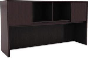 Alera - VA286015ES - Alera Valencia Series Hutch with Doors, 58 7/8w x 15d x 35 1/2h, Espresso