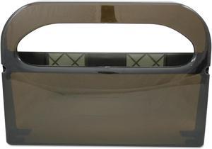 Hospital Specialty Health Gards Half-Fold Toilet Seat Cover Dispenser Smoke
