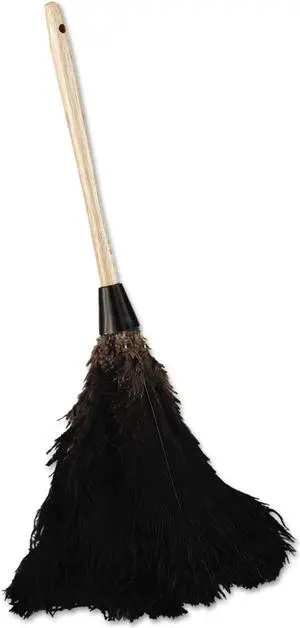 Boardwalk 20BK Professional Ostrich Feather Duster - 10 in. Handle
