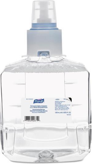 Gojo - 1904-02 - PURELL Advanced Green Certified Instant Hand Sanitizer Foam, LTX 1200mL Refill