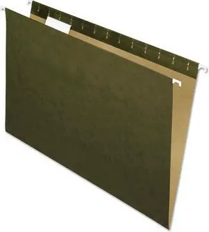 Pendaflex Essentials Standard Green Hanging Folders