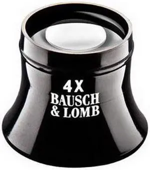 BAUSCH + LOMB 81-41-73 Loupe,Watchmakers,4x