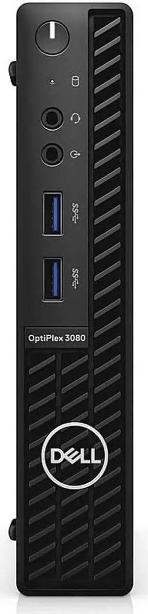 2021 Newest Dell OptiPlex 3080 Micro Form Factor Business Desktop, Intel Core i5-10500T, 8GB DDR4 RAM, 512GB SSD, WiFi, HDMI, Bluetooth, Wired Keyboard&Mouse, Windows 10 Pro