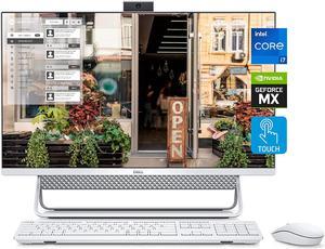2021 Dell Inspiron 7700 27 All-in-One Desktop, 27" FHD Touchscreen, i7-1165G7, GeForce MX330, 16GB RAM, 512GB SSD + 1TB HDD, Webcam, WiFi 6, Bluetooth 5, Wireless Keyboard and Mouse, Win 10 Home