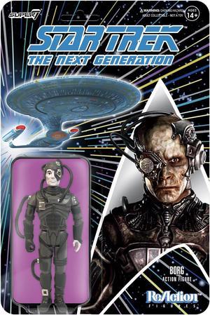 Star Trek The Next Generation Borg Alien Collective Wave 1 ReAction Figure Super7