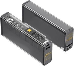 Portable 20000mAh Power Bank USB/USB-c Fast Charge Powerbank With Digital Display - axGear