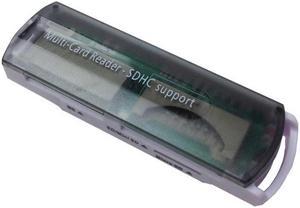 axGear USB Card Reader External Mini Portable Finger Size Micro SD / SDHC / Memory Stick Writer