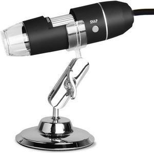 axGear USB Microscope 50-500X 2MP 8x LED Digital Cam Video Inspection Camera Magnifier