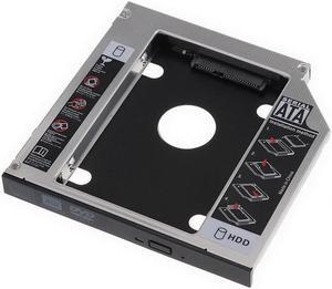 axGear Laptop Optical Bay Hard Drive Tray SATA HDD Caddy Notebook 2nd Hard Disk 9.5mm