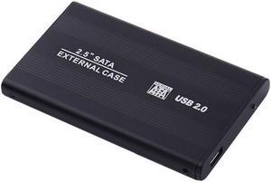 axGear 2.5 Inch SATA Hard Drive Enclosure Laptop HDD External Case USB 2.0 Notebook Hard Disk Case