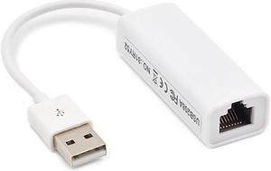 axGear USB 2.0 Network Card RJ45 Ethernet LAN Adapter 10/100M Internet Connection
