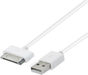 axGear 30 Pin USB Charging Cable Data Wire Sync For Apple iPhone 3GS 4 4S Old iPod iTouch iPad