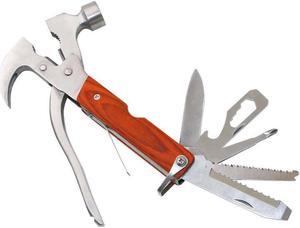 axGear Multifunction Foldable Pliers Knife Screwdriver Emergency Pocket Tool Hammer