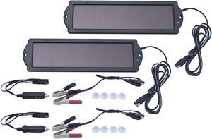 1.5W Amorphous Solar Battery Maintainer-2 Pack