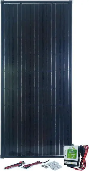 180 Watt Monocrystalline Solar Panel with 12 Amp Charge Controller