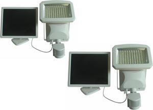 144-LED Solar Powered Motion Activated Security Light (2-Pack)