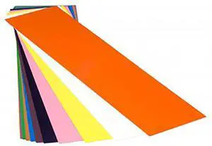 Plastic Shim Stock Flat Sheet Assortment 0.0005-0.030" Thickness 10" Width