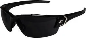 EDGE EYEWEAR SDK116-G2 Safety Glasses, Traditional Smoke Polycarbonate Lens,