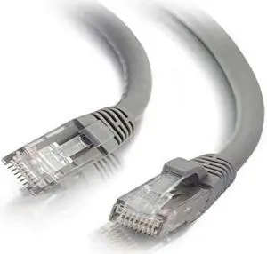 C2G 30 ft Cat6 Snagless UTP Unshielded Network Patch Cable - Gray