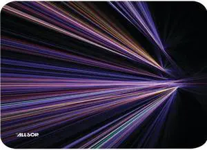 Allsop 30600 Mouse Pad (Tech Purple Stripes)