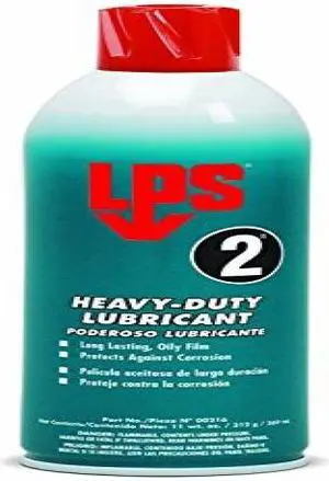 LPS 00216 Heavy-Duty Lubricant, No Food Contact, 16 oz Aerosol Can, Brown