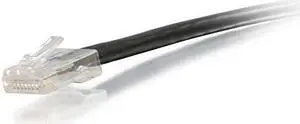C2G 04111 Cat6 Cable - Non-Booted Unshielded Ethernet Network Patch Cable, Black (6 Feet, 1.82 Meters)