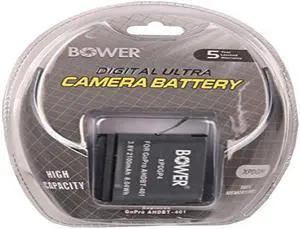 Bower XPDGP4 Digital Replacement Camera Battery for GoPro Hero 4 (AHDBT-401)