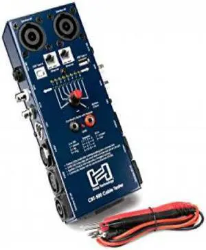 Cbt-500 Audio Cable Tester Continuity Test Battery Check