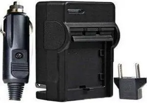 Vivitar Travel Quick Charger for Canon NB-6L and Samsung SLB-10A SLB-11A Battery
