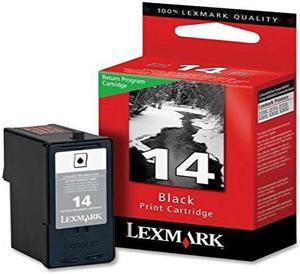 Lexmark 18C2090 OEM Ink - (#14) Z2300 X2600 X2670Black Return Program Ink 175 Yield OEM