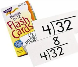 Trend Skill Drill Flash Cards, 3 X 6, Division T53106