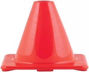 Champion Sport C6OR Hi-Visibility Vinyl Cones, 6'' Tall, Orange