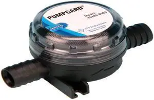 JABSCO PUMPGARD LOW PROFILE INLINE STRAINER 3/4" ID HOSE 46400-0000