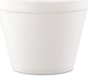 Hinged-Lid Food Containers, Foam, 16Oz, White, 25/Bag, 20 Bags/Carton