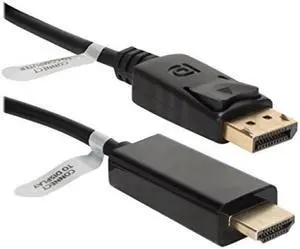 Qvs 6Ft Displayport To Hdmi Digital A/V Cable