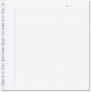 Blueline MiracleBind Notebook Refill Sheets Ruled 11x9.06-Inch 50 Sheets (AFR11050R)