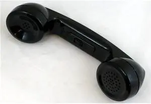 Cortelco - itt-handset-bk - 006500-vm2-pak repl. handset - black