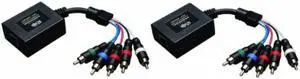 Tripp Lite Component Video with Stereo Audio over Cat5 / Cat6 Extender, Transmitter and Receiver (B136-101)