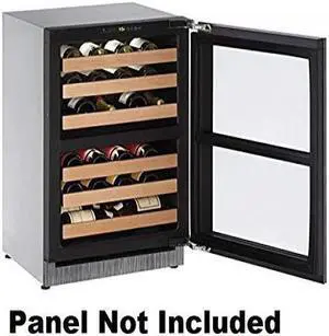 U-Line Wine Captain U2224ZWCINT-00A - 24 Inch Built-in Wine Storage with 43 Bottle Capacity, Dual-Zone Temperature System, Digital Touch Pad Control, LED Lighting and Star K Certified