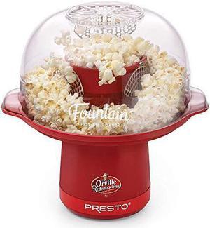 Brentwood Pc-488r Classic Striped 8-Cup Hot Air Popcorn Maker
