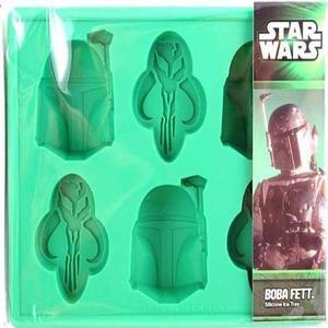 Star Wars Boba Fett Silicone Ice Tray  Chocolate Mold